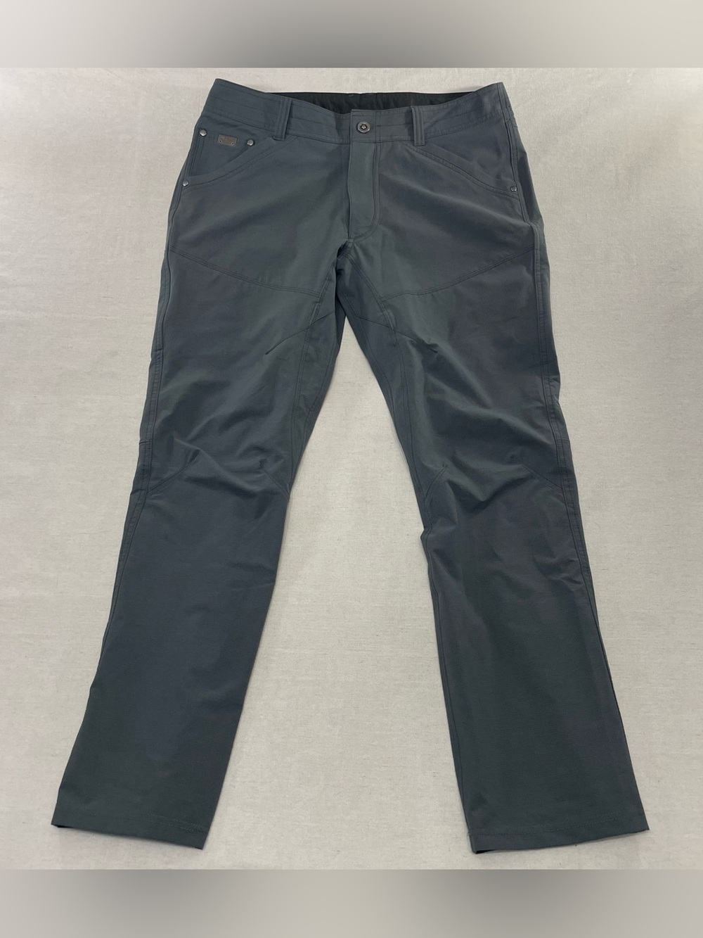 Kuhl Pants Mens 34x30 Gray Silencr Stretch Ripstop Hiking Outdoor Gorpcore 5166